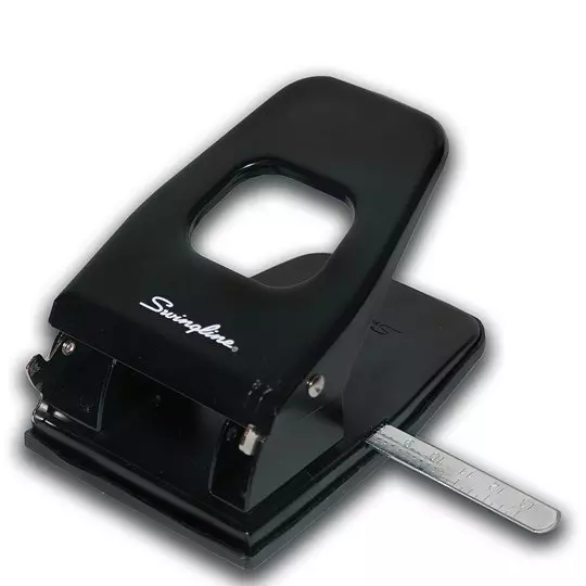 Perforadora ajustable 2 orificios ACCO perforadora metálica