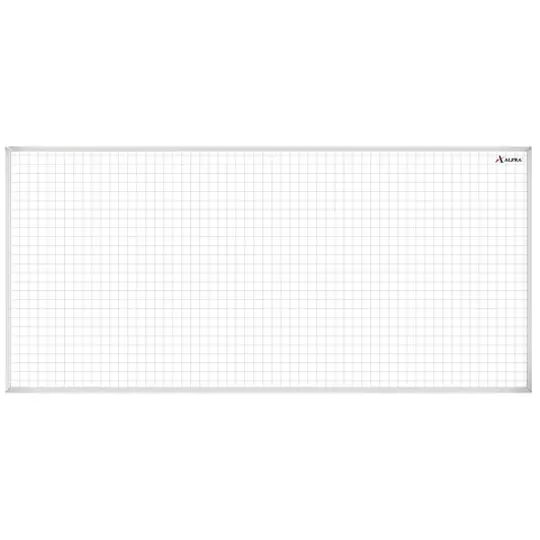 Pintarrón metálico esmaltado escolar Phantom Line Alfra 90 x 150 cm