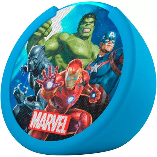 LM-Amazon Echo Pop Kids - Marvel Avengers.