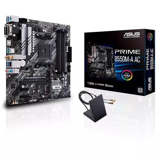 TARJETA MADRE ASUS MICRO ATX PRIME B550M-A AC