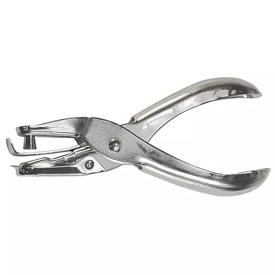 Perforadora metálica Pegaso 540 de 1 orificio perfora hasta 6 hojas
