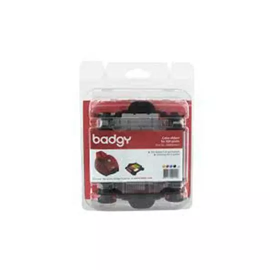 Ribbon Color YMCKO BADGY.