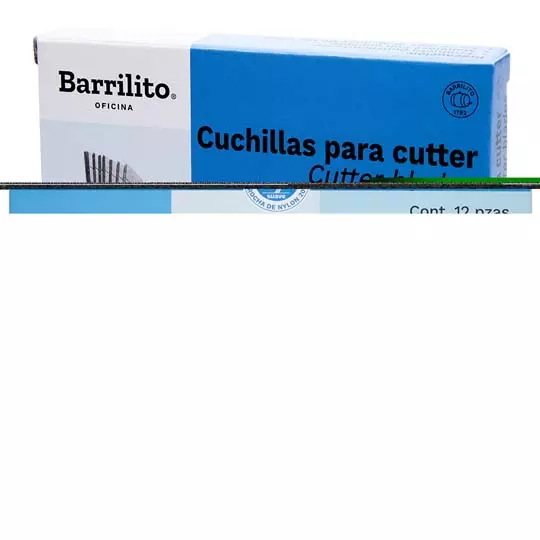 Cuchilla de repuesto 9 mm Barrilito cuchilla de repuesto para cutter