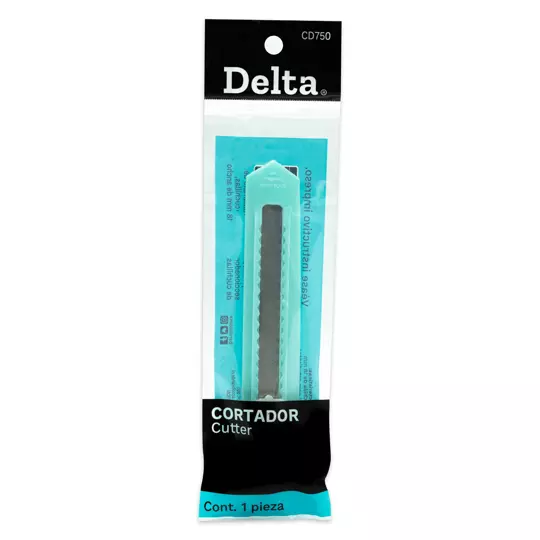 Cutter plastico 18 mm DELTA material plastico