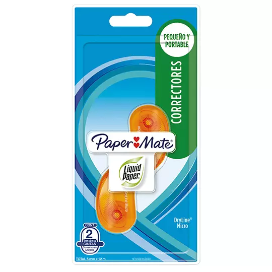Corrector en cinta micro Paper mate