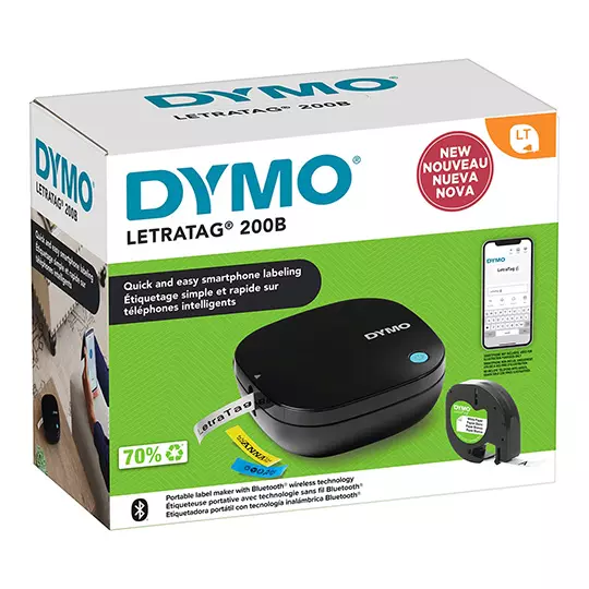 Rotuladora Dymo LetraTag 200B. 
