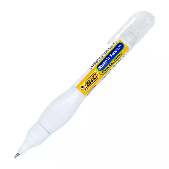 Corrector líquido en pluma BIC Shake & Squeeze 8 ml 1 pieza