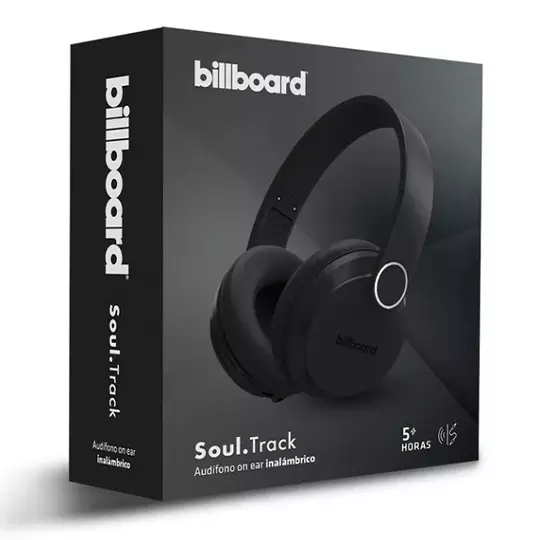 Audífonos inalámbricos BILLBOARD on ear dual color negro