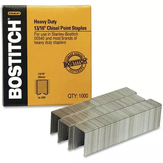 Grapas Trabajo Pesado Marca BOSTICH de 20 MM, 13/16