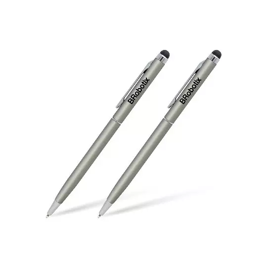 LM-Pluma Stylus Para Tableta, Duo Pack, Plata BROBOTIX 6000410