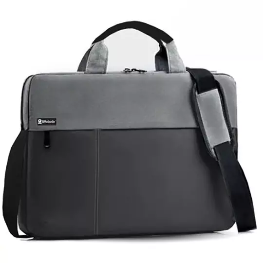 Maletín  Portafolio  Para  Laptop De 15.6" A 17" Oslo,  Gris BROBOTIX 6006757