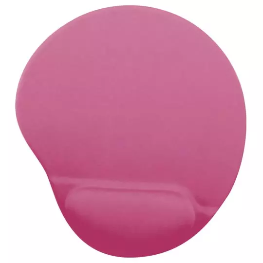 Mousepad BRobotix 500074P Tipo Gel, Color Rosa.