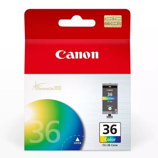 Cartucho Canon para tinta CLI-36.