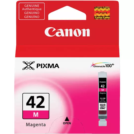 Tanque de tinta Canon CLI-42 magenta.