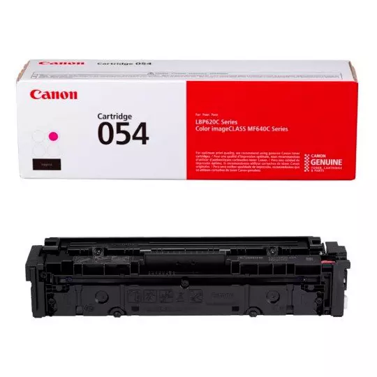 Cartucho Canon para toner 054 magenta.