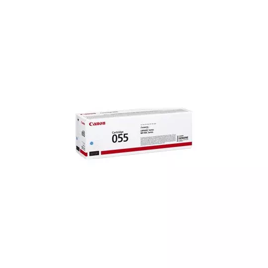 Cartucho Canon para toner 055 cyan. 