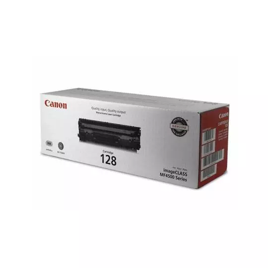 Cartucho Canon para toner 128 negro.