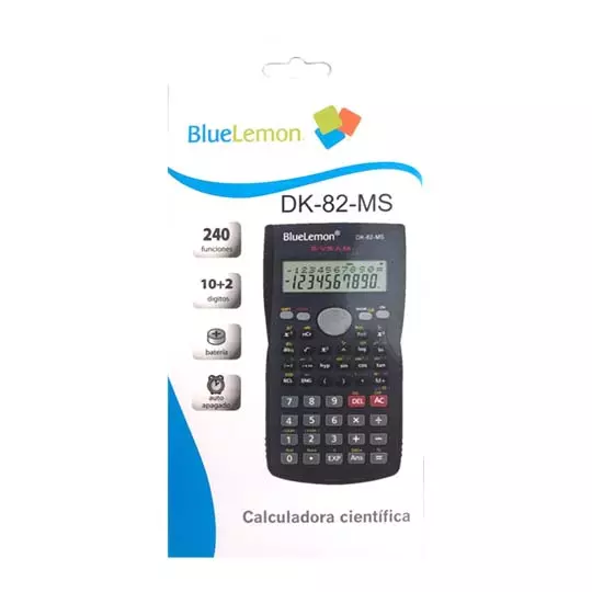 Calculadora científica BLUE LEMON.