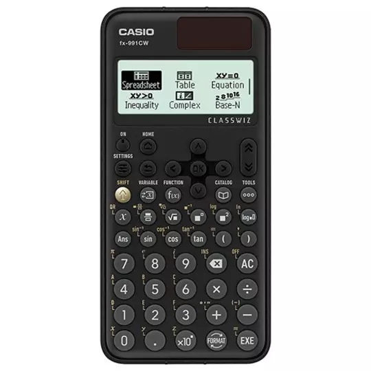 CALCULADORA CIENTÍFICA 540 FUNCIONES CASIO PANTALLA DE CRISTAL LÍQUIDO