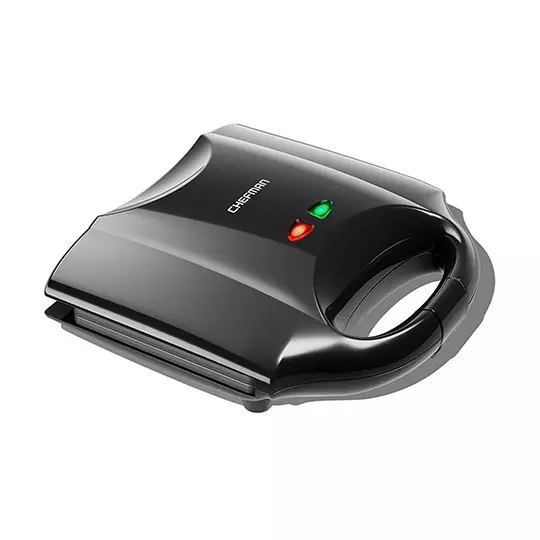 Sandwichera eléctrica CHEFMAN negra RJ01-V2-SM-MX