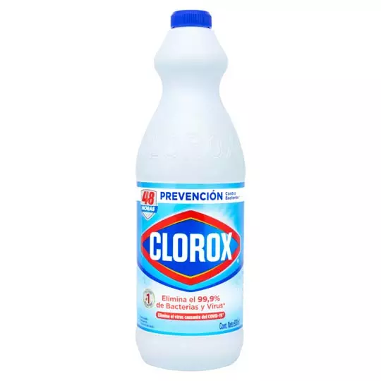Blanqueador Clorox, cloro 930 ml.