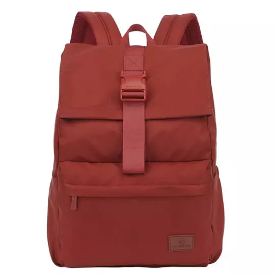 Mochila para laptop COOLCAPITAL mod. Rizz 15.6" color rojo