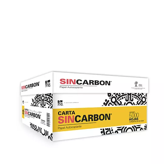 Caja de papel autocopiante original copamex Sin carbon blanco 75gr