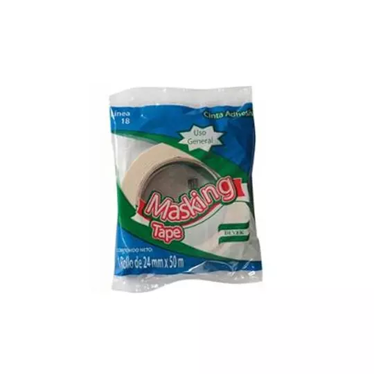 Masking tape Devek color natural 24 mm x50m