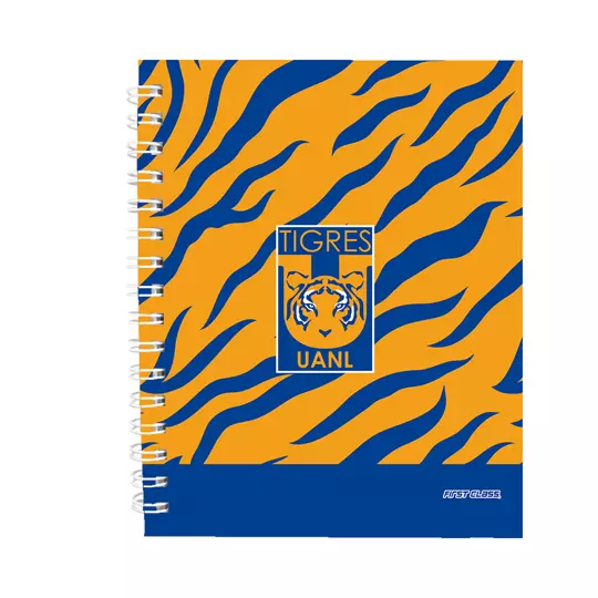 Cuaderno frances 17.5 x 21.5cm 160 hojas 56 g diseño tigres corazon