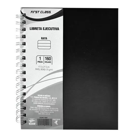 Cuaderno Dietrix forma francesa 160 hojas 75 gramos raya nutria