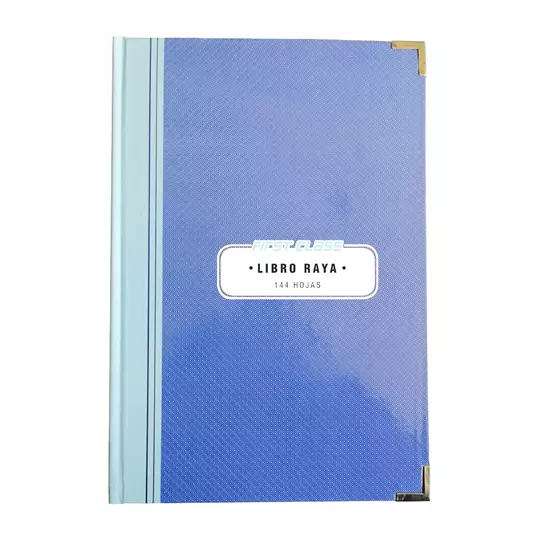 Libro actas frances 144 hojas First Class color azul 24.3 x 34.6 cm