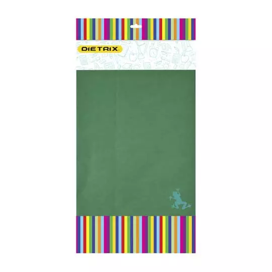 PAPEL CHINA DIETRIX 50 X70 CM COLOR VERDE BANDERA 3 PIEZAS