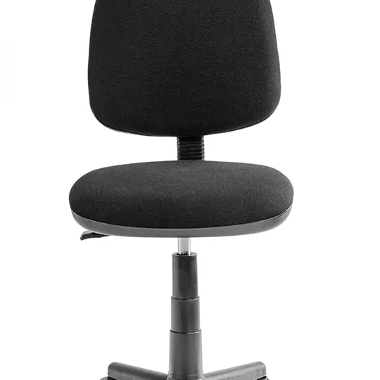 Silla operativa ERGO mod. 1348  sin descansa brazos color negro