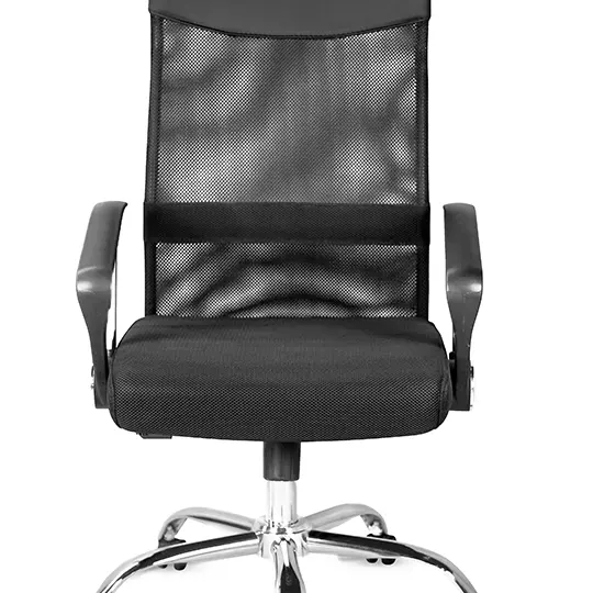 Silla ejecutiva ERGO mod. 1460 reclinable con descansa brazos color negro