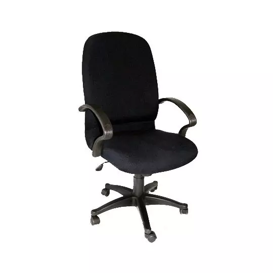 Silla ejecutiva ERGO mod. 1956 reclinable con descansa brazos color negro