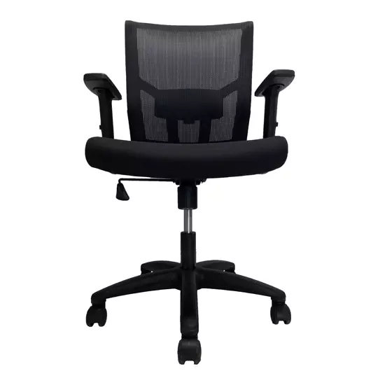 Silla ejecutiva ERGO mod. Caselli reclinable con descansa brazos color negro