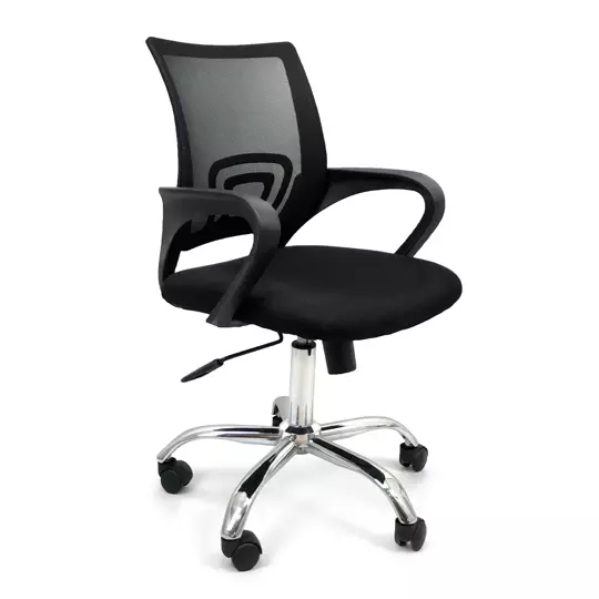 Silla ejecutiva ERGO mod. Levanto HO reclinable con descansa brazos color negro