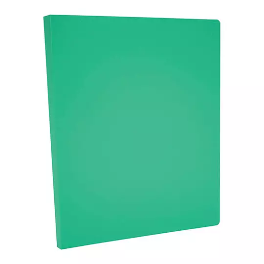 Carpeta con palanca Oxford carta color verde capacidad hasta 30 hojas
