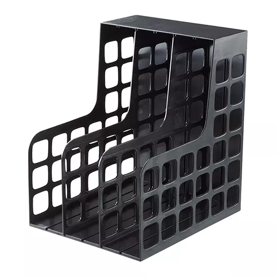 Archivo con divisiones Oxford color negro 30.5 x 22.9 x 27 cm