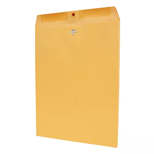 Sobre kraft con broche engomado Ampad carta caja con 100 pzas