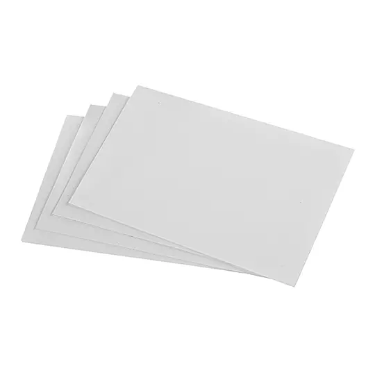 Tarjeta índice Oxford color blanco 10.2 x 15.2 cm paquete con 100 pzas