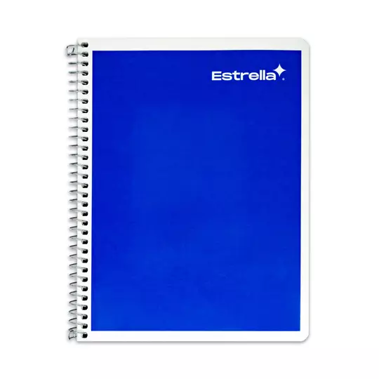 Cuaderno espiral forma francesa Estrella cuadro chico 5 mm 100 hojas