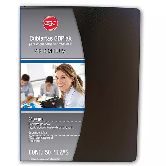 Cubiertas ray premium GBC color humo.
