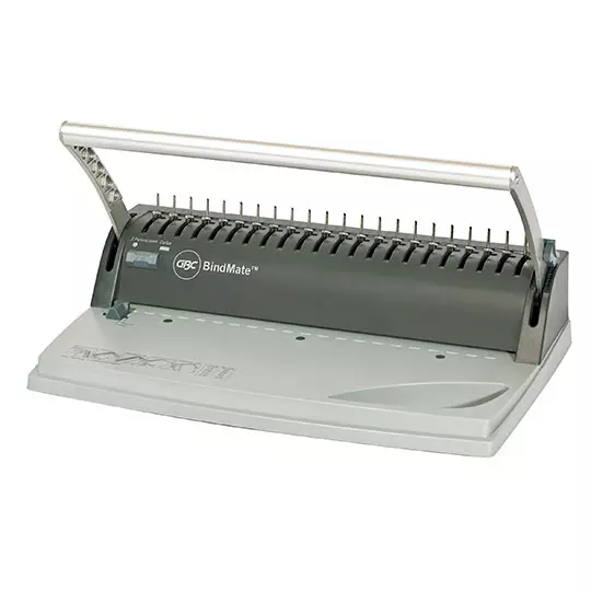Engargoladora Bindmate GBC utiliza arillo cerlox