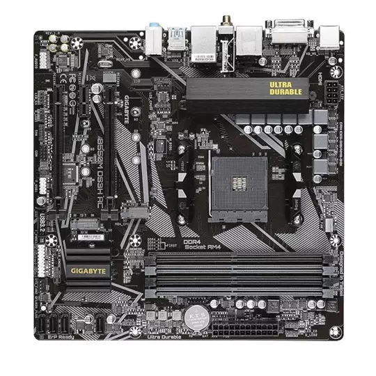 Gigabyte B550M DS3H AC, Micro-ATX, AM4, DDR4, HDMI/DP