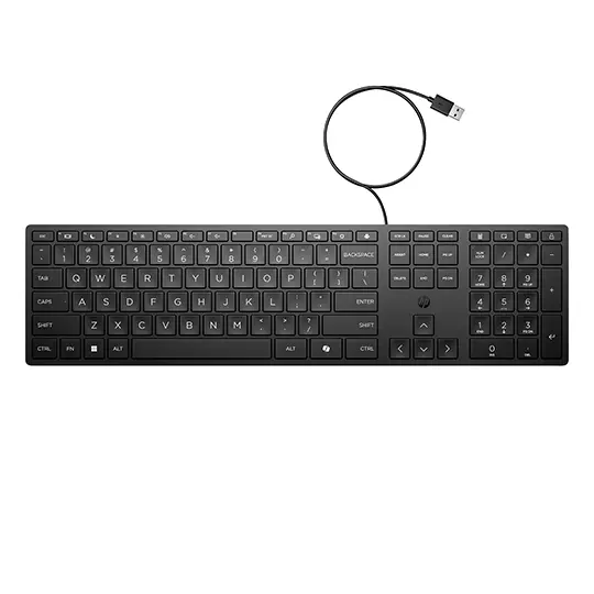 Teclado de escritorio HP 320K. (M).