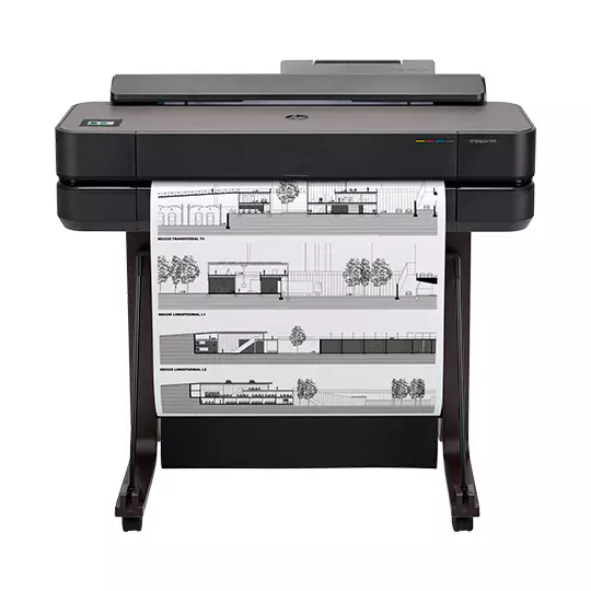 Plotter impresora HP de inyección de tinta, DesignJet T650 de 24"