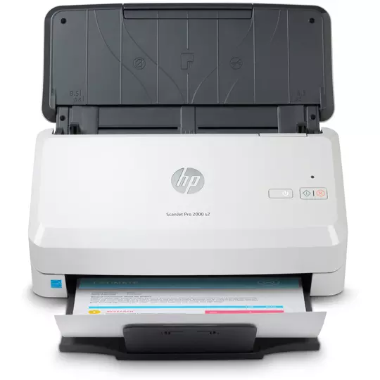 Escáner HP con ADF, ScanJet Pro 2000 S2.