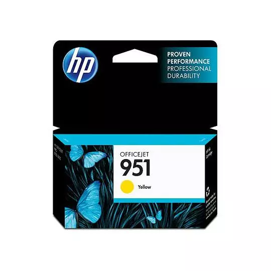 Cartucho de tinta amarilla HP 951.