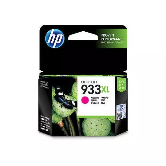 Cartucho de tinta magenta HP 933xl.